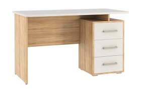 Стол компьютерный 1200 Лайт-2 дуб сонома/белый в Сургуте - surgut.mebel-tymen.ru | фото