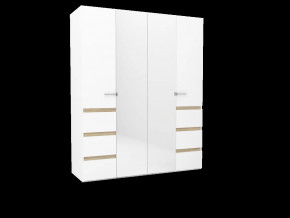 Анона 8 Шкаф для одежды и белья 4-створчатый в Сургуте - surgut.mebel-tymen.ru | фото
