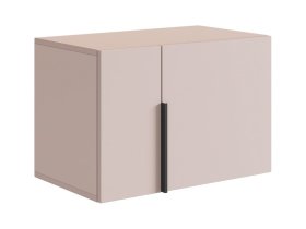 Антресоль двухдверная L600 Баско кашемир в Сургуте - surgut.mebel-tymen.ru | фото