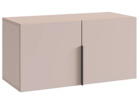 Антресоль двухдверная L800 Баско кашемир в Сургуте - surgut.mebel-tymen.ru | фото