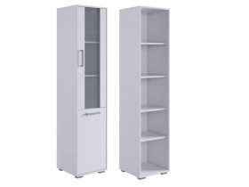 Стеллаж Лайт-2 белый/белый в Сургуте - surgut.mebel-tymen.ru | фото