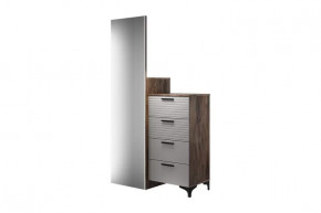 Брента Комод с зеркалом Жемчуг в Сургуте - surgut.mebel-tymen.ru | фото