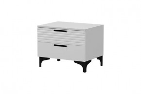 Брента Тумба прикроватная Белый в Сургуте - surgut.mebel-tymen.ru | фото