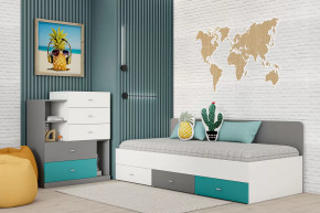 Детская Клео ОК-4, графит, миндаль, океан Диал в Сургуте - surgut.mebel-tymen.ru | фото