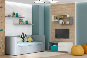 Детская Клео ОК-6, графит, миндаль, океан Диал в Сургуте - surgut.mebel-tymen.ru | фото