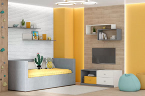 Детская Клео С-6, графит, миндаль, солнечный Диал в Сургуте - surgut.mebel-tymen.ru | фото