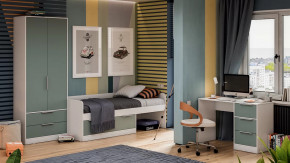 Детская «Марли» Белый, Серо-голубой в Сургуте - surgut.mebel-tymen.ru | фото