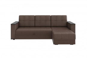 Диван АТЛАНТ угловой без столика Марика чёрный в Сургуте - surgut.mebel-tymen.ru | фото