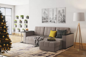 Диван АТЛАНТ угловой со столиком Капри 4 бежевый в Сургуте - surgut.mebel-tymen.ru | фото