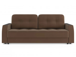Диван-кровать Нью-Йорк Модель 036 Велюр Луна 25 браун в Сургуте - surgut.mebel-tymen.ru | фото