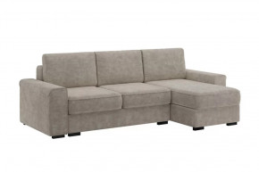 Диван-кровать угловой "Леон" жемчужно-серый в Сургуте - surgut.mebel-tymen.ru | фото