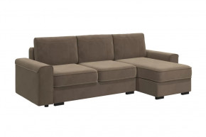 Диван-кровать угловой "Леон" серо-бежевый в Сургуте - surgut.mebel-tymen.ru | фото