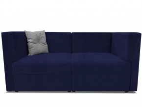 Диван модульный прямой Бергамо две секции Dream Indigo кат. 3 в Сургуте - surgut.mebel-tymen.ru | фото
