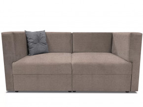 Диван модульный прямой Бергамо две секции Savana Plus Mocca кат. 1 в Сургуте - surgut.mebel-tymen.ru | фото