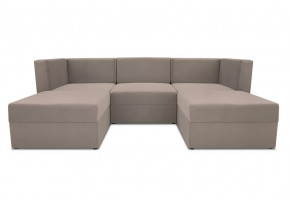 Диван модульный угловой Бергамо пять секций Dream beige кат. 3 в Сургуте - surgut.mebel-tymen.ru | фото