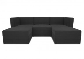 Диван модульный угловой Бергамо пять секций Dream Grafit кат. 3 в Сургуте - surgut.mebel-tymen.ru | фото