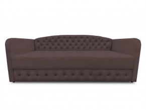 Диван-софа Гарвард-2 с каретной стяжкой Bingo Chocolate кат.1 в Сургуте - surgut.mebel-tymen.ru | фото