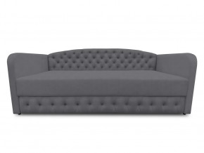 Диван-софа Гарвард-2 с каретной стяжкой Bingo Grafit кат.1 в Сургуте - surgut.mebel-tymen.ru | фото