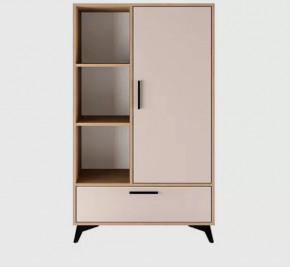 ЕВА Буфет 800 1С1Я (ш800*г411*в1351мм), Сатин в Сургуте - surgut.mebel-tymen.ru | фото