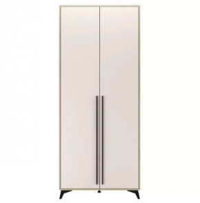 ЕВА Шкаф 920 2С (ш920*г507*в2200мм), Сатин в Сургуте - surgut.mebel-tymen.ru | фото