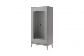 Фарго Шкаф витрина ШР-2 Антрацит в Сургуте - surgut.mebel-tymen.ru | фото