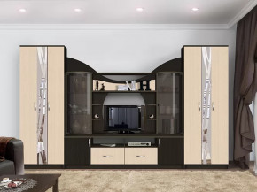 Гостиная Аллегро, вариант 5, венге Linum/дуб белфорт в Сургуте - surgut.mebel-tymen.ru | фото