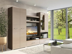 Гостиная Ненси-1 Венге-Капучино в Сургуте - surgut.mebel-tymen.ru | фото