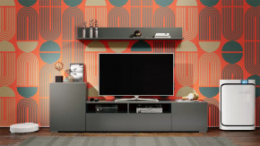 Гостиная «Сильвия» Серый в Сургуте - surgut.mebel-tymen.ru | фото