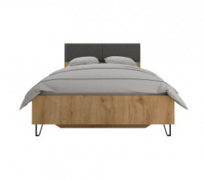 GRACE кровать LOZ120х200 (Дуб наварра/Графит) в Сургуте - surgut.mebel-tymen.ru | фото