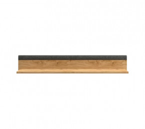 GRACE полка POL140 (Дуб наварра/Графит) в Сургуте - surgut.mebel-tymen.ru | фото