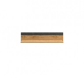 GRACE полка POL98 (Дуб наварра/Графит) в Сургуте - surgut.mebel-tymen.ru | фото