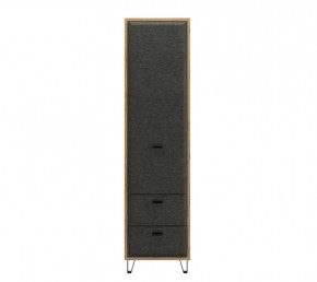 GRACE шкаф REG1D2S (Дуб наварра/Графит) в Сургуте - surgut.mebel-tymen.ru | фото