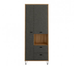 GRACE шкаф REG2D2S (Дуб наварра/Графит) в Сургуте - surgut.mebel-tymen.ru | фото