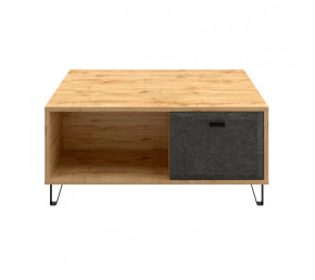 GRACE стол журнальный LAW2D (Дуб наварра/Графит) в Сургуте - surgut.mebel-tymen.ru | фото