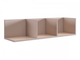 Полка навесная 2 Рич кашемир в Сургуте - surgut.mebel-tymen.ru | фото