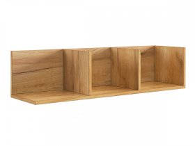 Полка навесная 2 Рич дуб крафт золотой в Сургуте - surgut.mebel-tymen.ru | фото