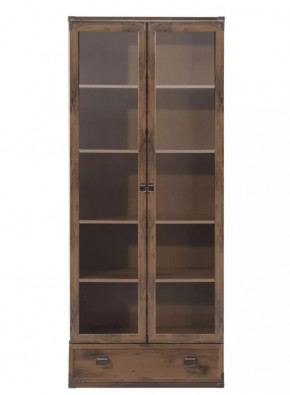 ИНДИАНА шкаф-витрина JWIT 2d1s (Дуб саттер) в Сургуте - surgut.mebel-tymen.ru | фото