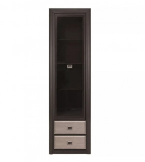 КОЕН шкаф-витрина REG1W2S (Венге/Штрокс) в Сургуте - surgut.mebel-tymen.ru | фото