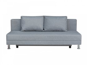 Диван Комфорт Лайт без подлокотников 2 подушки грей в Сургуте - surgut.mebel-tymen.ru | фото