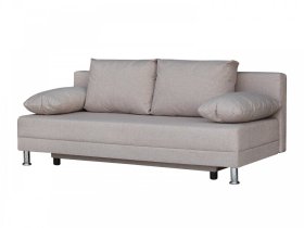 Диван Комфорт без подлокотников 4 подушки кэмел в Сургуте - surgut.mebel-tymen.ru | фото