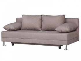 Диван Комфорт без подлокотников 4 подушки латте в Сургуте - surgut.mebel-tymen.ru | фото