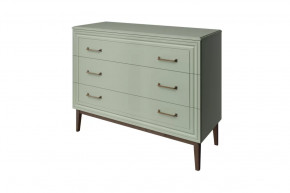 Комод 3 ящика Гориция Зелёный самшит в Сургуте - surgut.mebel-tymen.ru | фото