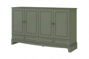 Комод 4 двери + 2 ящика Лорето Лак Зелёный самшит в Сургуте - surgut.mebel-tymen.ru | фото