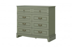 Комод 8 ящиков Лорето Лак Зелёный самшит в Сургуте - surgut.mebel-tymen.ru | фото