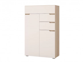 Комод Анталия Сонома-Белый софт в Сургуте - surgut.mebel-tymen.ru | фото