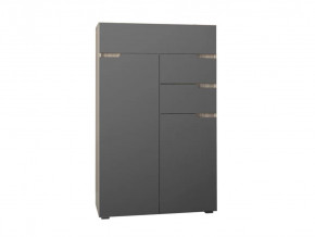 Комод Анталия Сонома-Графит софт в Сургуте - surgut.mebel-tymen.ru | фото