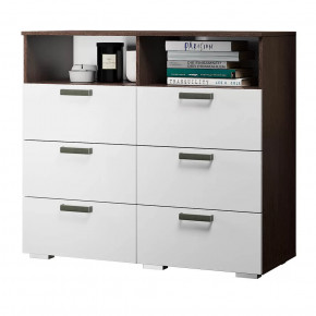 Комод Азаро венге/белый глянец в Сургуте - surgut.mebel-tymen.ru | фото