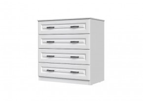 Комод "Кантри" 4 ящика, белый в Сургуте - surgut.mebel-tymen.ru | фото