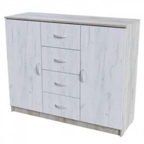 Комод КМ 555-М Спальня Басса Дуб крафт в Сургуте - surgut.mebel-tymen.ru | фото