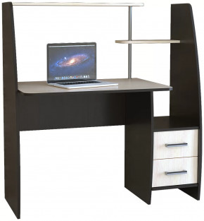 Компьютерный стол КЛ №6.2 Венге/Дуб молочный в Сургуте - surgut.mebel-tymen.ru | фото